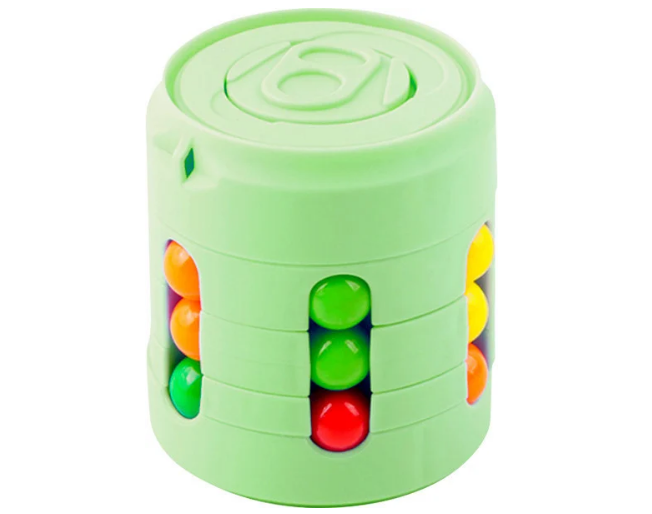 Головоломка банка Cans Spinner Cube, Іграшка-антистрес для дітей