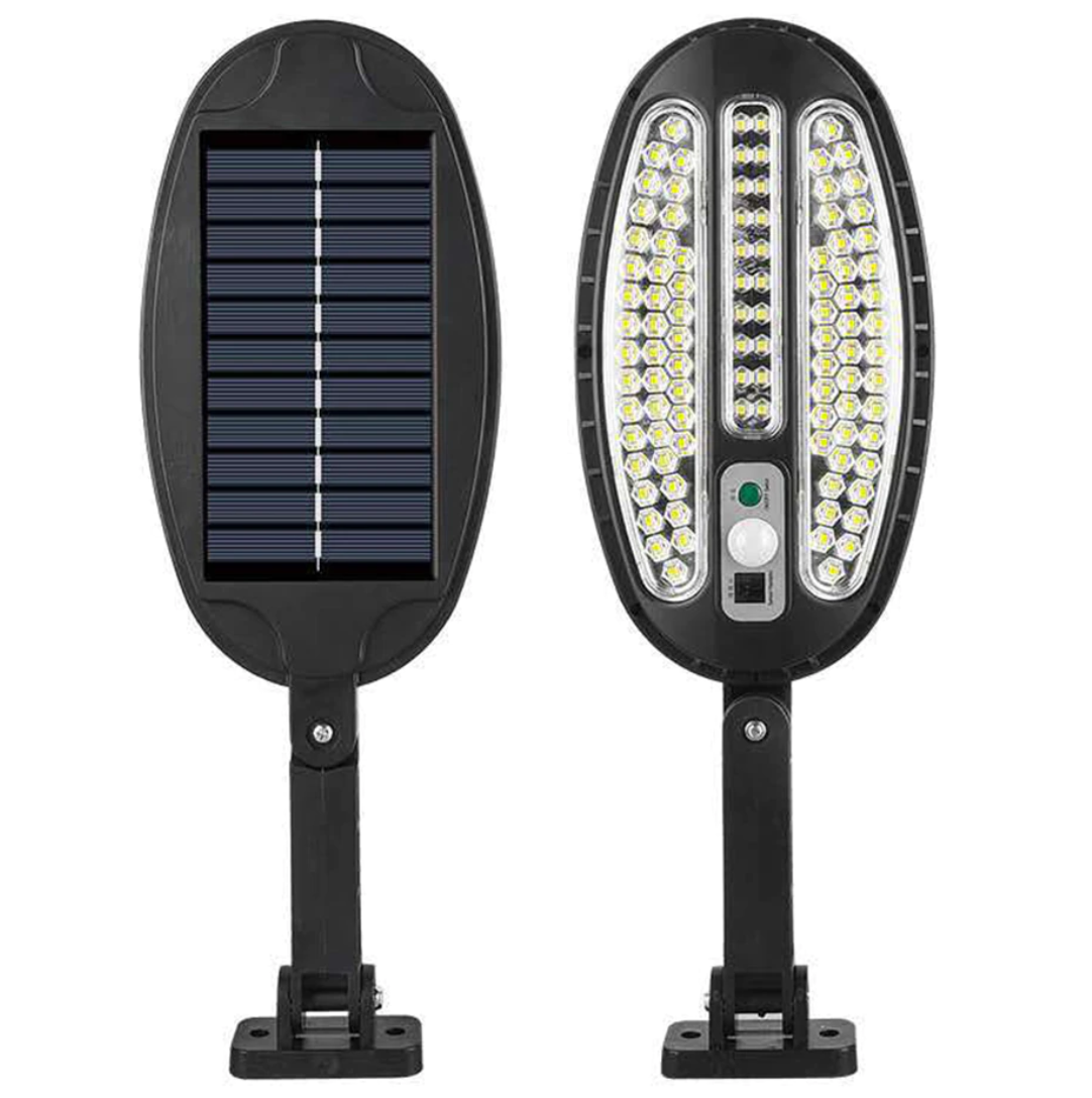 Вуличний світильник Solar sensor light HB-8188B, Ліхтар вуличного освітлення з датчиком руху