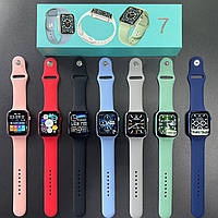 Смарт-часы Smart Watch Series 7 Red/Blue/Green/Silver | Умные спортивные часы | Фитнес часы