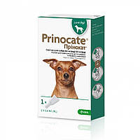 Краплі від бліх та паразитів KRKA Prinocate (Принокат) для собак до 4 кг 3 піпетки