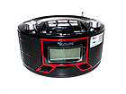 Бумбокс колонка годинник MP3 Golon RX 663RQ Black, фото 3