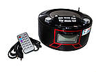 Бумбокс колонка годинник MP3 Golon RX 663RQ Black, фото 6