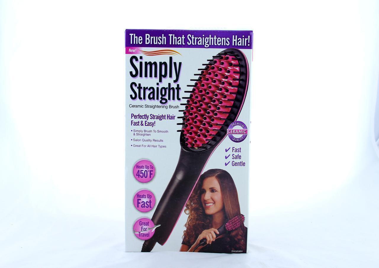Електричний гребінець-випрямляч Simply Straight HQT-906B, Стайлер для волосся, фото 1