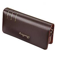 Чоловічий гаманець портмоне-клатч Baellerry Casual S6111 КОРИЧНЕВИЙ