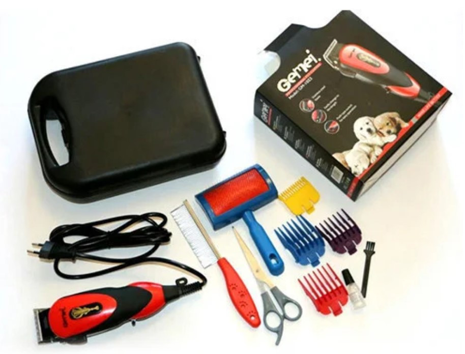 Машинка для стрижки тварин Gemei GM 1023, Тример для грумінгу, фото 1