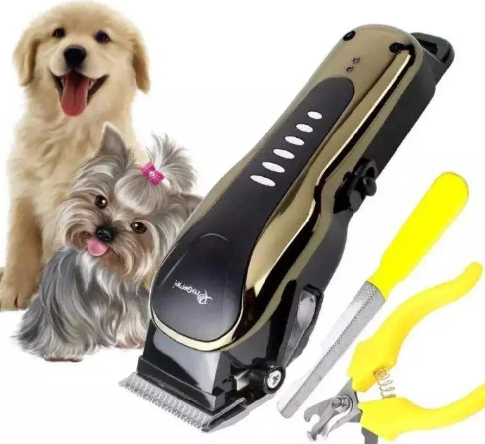 Машинка для стрижки тварин Gemei GM 6063, Тример для грумінгу, фото 1