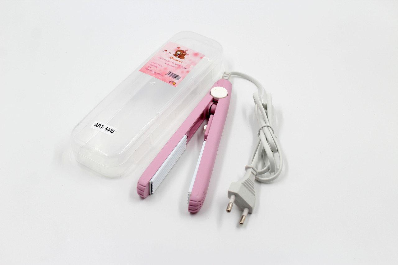 Прилад для укладання волосся, Міні гофре для волосся GEMEI GM-2990W, Праска, фото 1