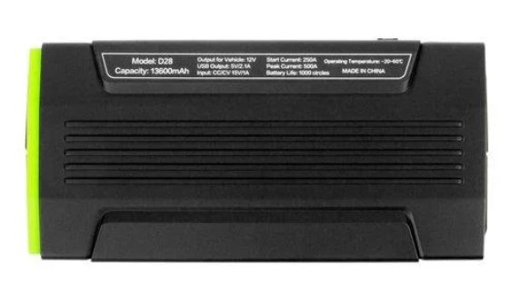 Пуско-зарядний пристрій JUMPSTARTER H30 (68800 mAh) (400/800A) (D28), Пускова зарядка для авто