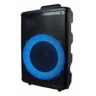 Акустична система з мікрофоном Goldteller GT-6010 USB/SD/FM/Bluetooth, Колонка-чемодан