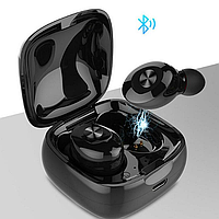 Наушники Bluetooth XG12 | Беспроводные наушники вкладыши | Наушники-гарнитура с микрофоном в кейсе