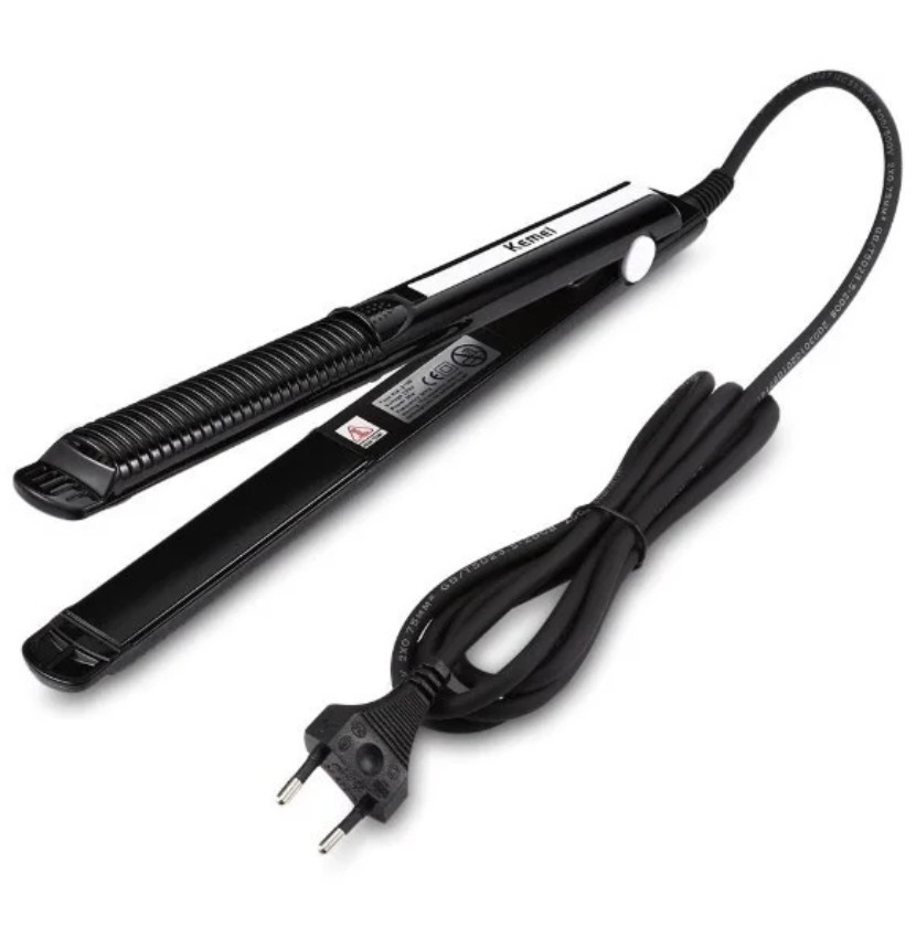 Праска Kemei GB-KM-2139, Випрямляч для волосся, Плойка-випрямляч, Плойка-вирівнювач