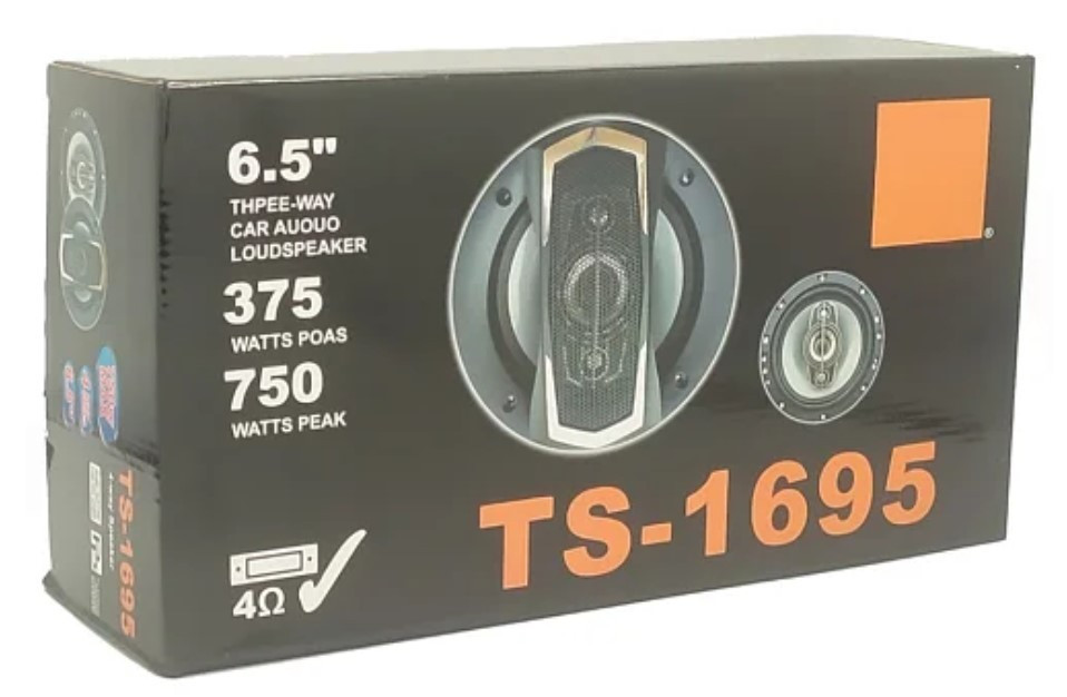 Автоакустика TS-1695, Колонки автомобільні, Динаміки в авто, Колонки автомобільні, фото 1