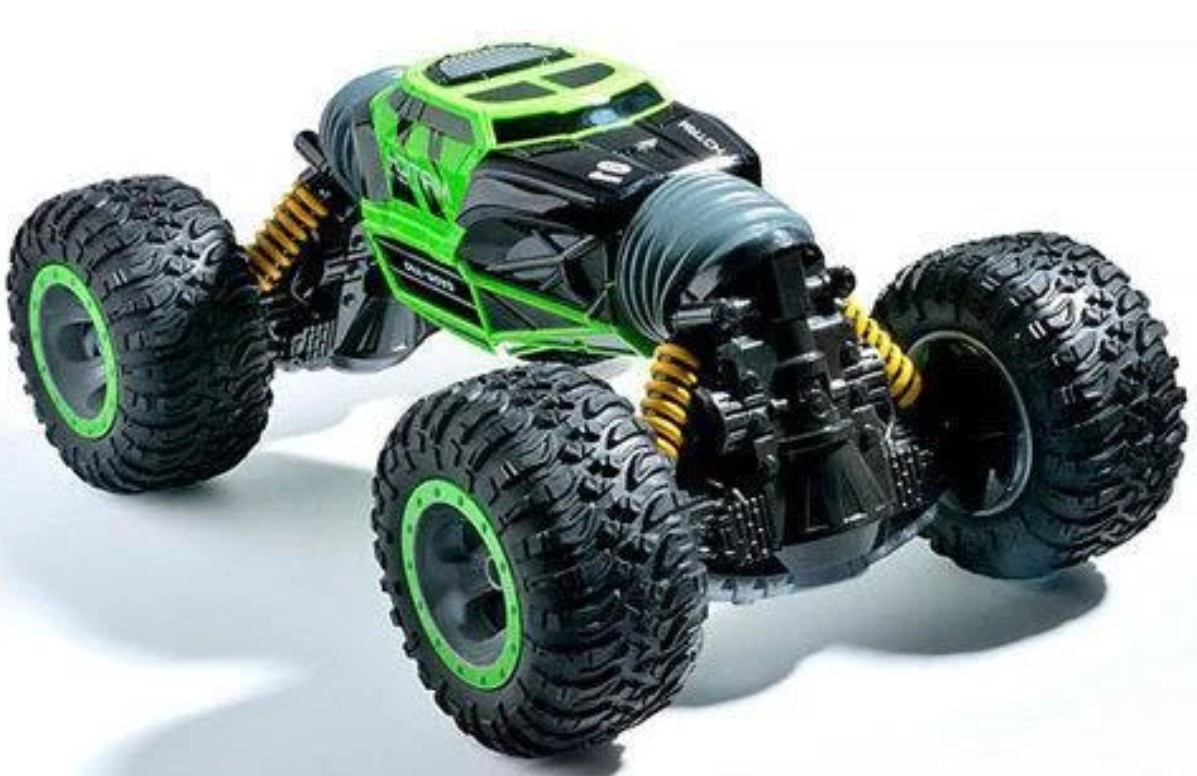 Машинка перевертень Hyper UD 2168A 48 см 1:8 Зелена BIG, Машинка всюдихід, Радіокерована машина, Радіокерована машина
