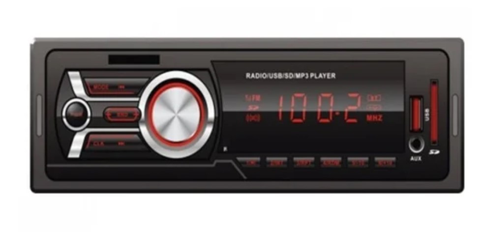 Автомагнітола 1DIN MP3 606 [ISO, проц.7388], Магнітола в машину, фото 1