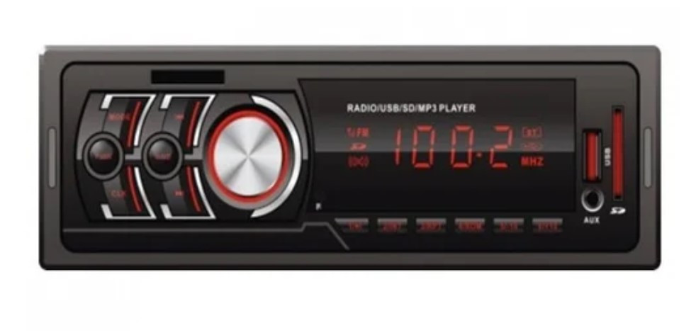Автомагнітола 1DIN MP3 602 [ISO, проц.7388], Магнітола в машину