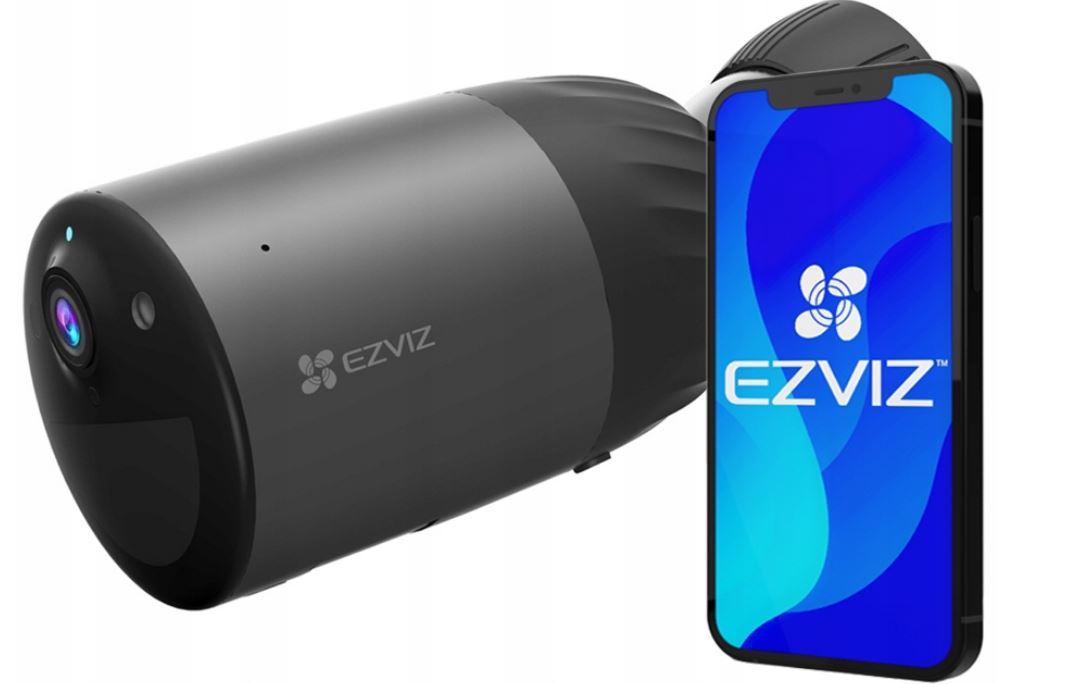 Бездротова вулична акумуляторна камера відеоспостереження Wi-Fi Ezviz BC1C 4-мегапіксельна