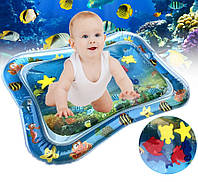 Надувной детский водный коврик AIR PRO inflatable water play mat | Водный развивающий коврик