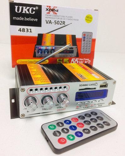 Усилитель AMP VA 502 BT | Аудио усилитель | Усилитель мощности звука - фото 1 - id-p1519503619