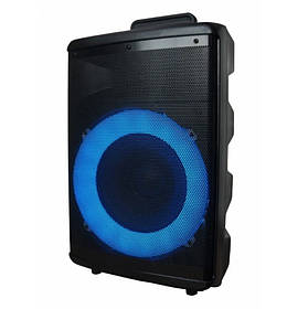 Акустична система з мікрофоном Goldteller GT-6010 USB/SD/FM/Bluetooth, Колонка-чемодан