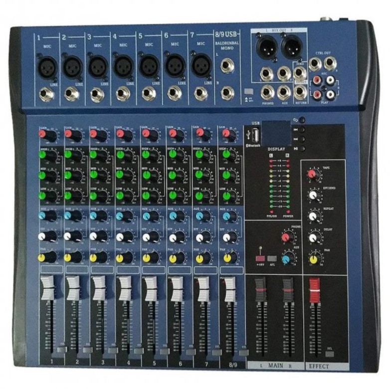 Аудиомикшер Mixer 8 USB/СТ8 Ямаха 8-канальный | Микшерный пульт - фото 1 - id-p1521184943