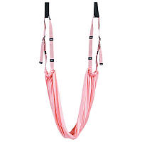 Гамак для йоги Air Yoga rope Розовый