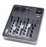 Аудиомикшер Mixer BT 4000D 2ch. + BT | Микшерный пульт c Bluetooth