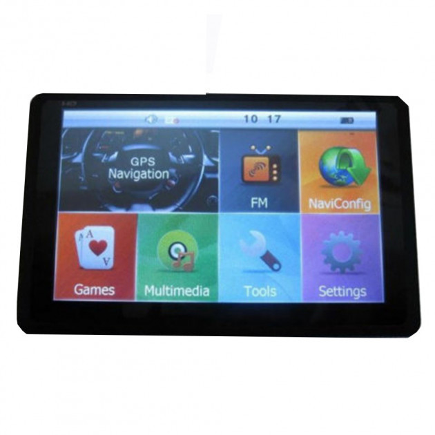Автомобільний навігатор GPS, 8008 5" ddr2-128mb 8gb HD, навігатор в авто