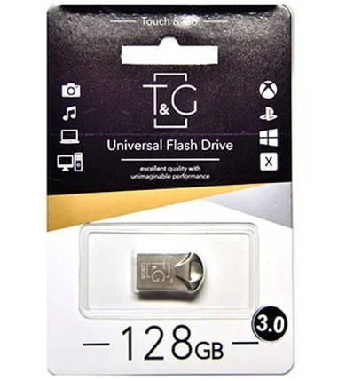 Флеш-накопичувач USB 128GB T&G 106 (метал), Флешка для ПК, Флешка для ПК, фото 1