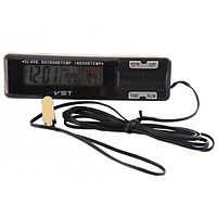 Часы VST 7065 | Часы настольные с гигрометром и термометром | Домашняя метеостанция