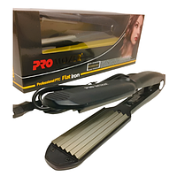 Утюжок- гофре для волос ProMozer 7711 | Прибор для укладки волос | Щипцы для гофре