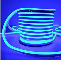 Лента Neon бухта 5м 12V DC (Синий) 7184 | Светодиодная лента | LED лента
