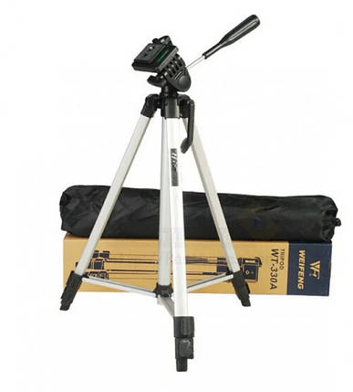 Універсальний штатив TRIPOD 330A | Штатив для телефону і камери, фото 2