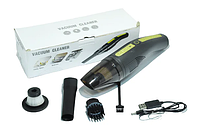 Пылесос для авто CAR VACUUM CLEANER +charge HY05 | Портативный пылесос в машину | Аккумуляторный мини пылесос