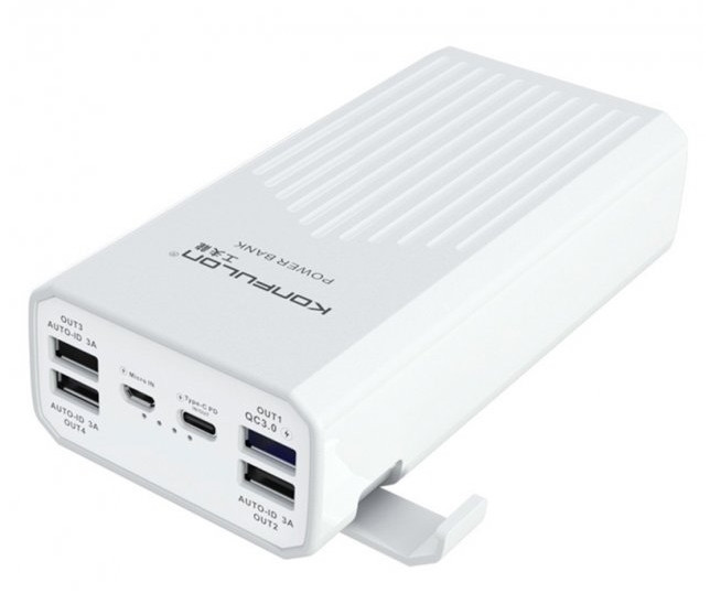 Power bank KONFULON P40Q 40000mAh, Повербанк, Портативна зарядка для телефона, Зовнішній акумулятор