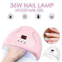 Лампа для ногтей FD 258 Beauty nail 36w | Сушилка для шеллака | Лампа для маникюра и педикюра