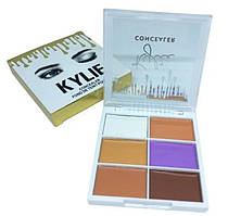 Палетка консилер Kylie Concealer Fond De Teint Poudre, Палітра коректорів для обличчя, Набір від Кайлі