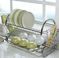 Стойка для хранения посуды kitchen storage rack | Сушилка для посуды