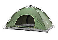 Палатка автоматическая Smart Camp 2-х местная ЗЕЛЕНАЯ | Самораскладная палатка