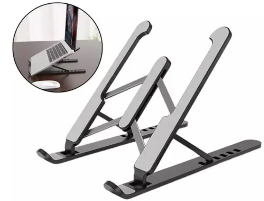 Розсувна підставка для планшета P1 25х22 см Multi Position foldable notebook, Тримач для ноутбука, фото 1