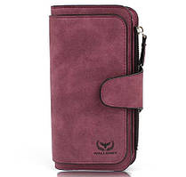 Гаманець 2345 Бордо Wallerry, Жіночий гаманець, Портмоне жіноче