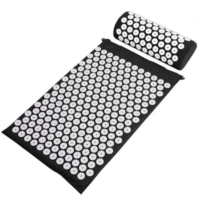 Акупунктурний килимок для зняття стресу Acupressure Mat, Колючий килимок, Килимок для масажу тіла, фото 1