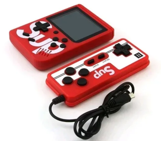Приставка Retro FC SUP SUP Game box 400 ігор Dendy з джойстиком, Портативна ігрова ретро приставка