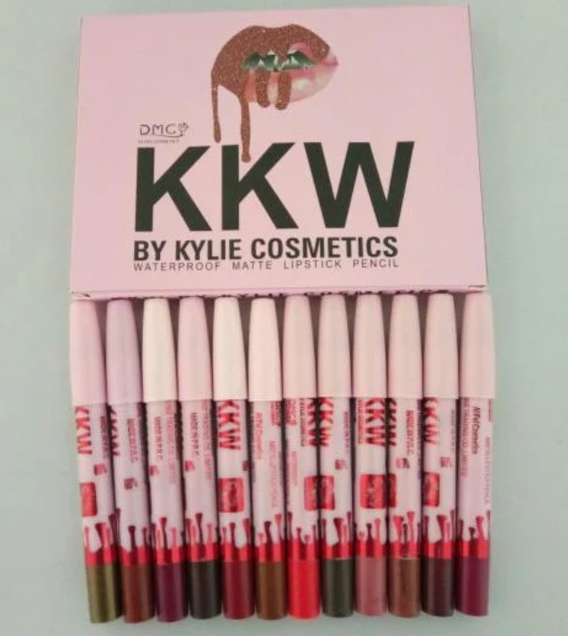 Набір матових помад-олівців KKW Kylie, Набір помад Кайлі