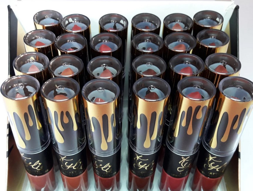 Набір матова помада + блиск 2 в 1 Kylie Lipstick And Lip Gloss, Помада Кайлі