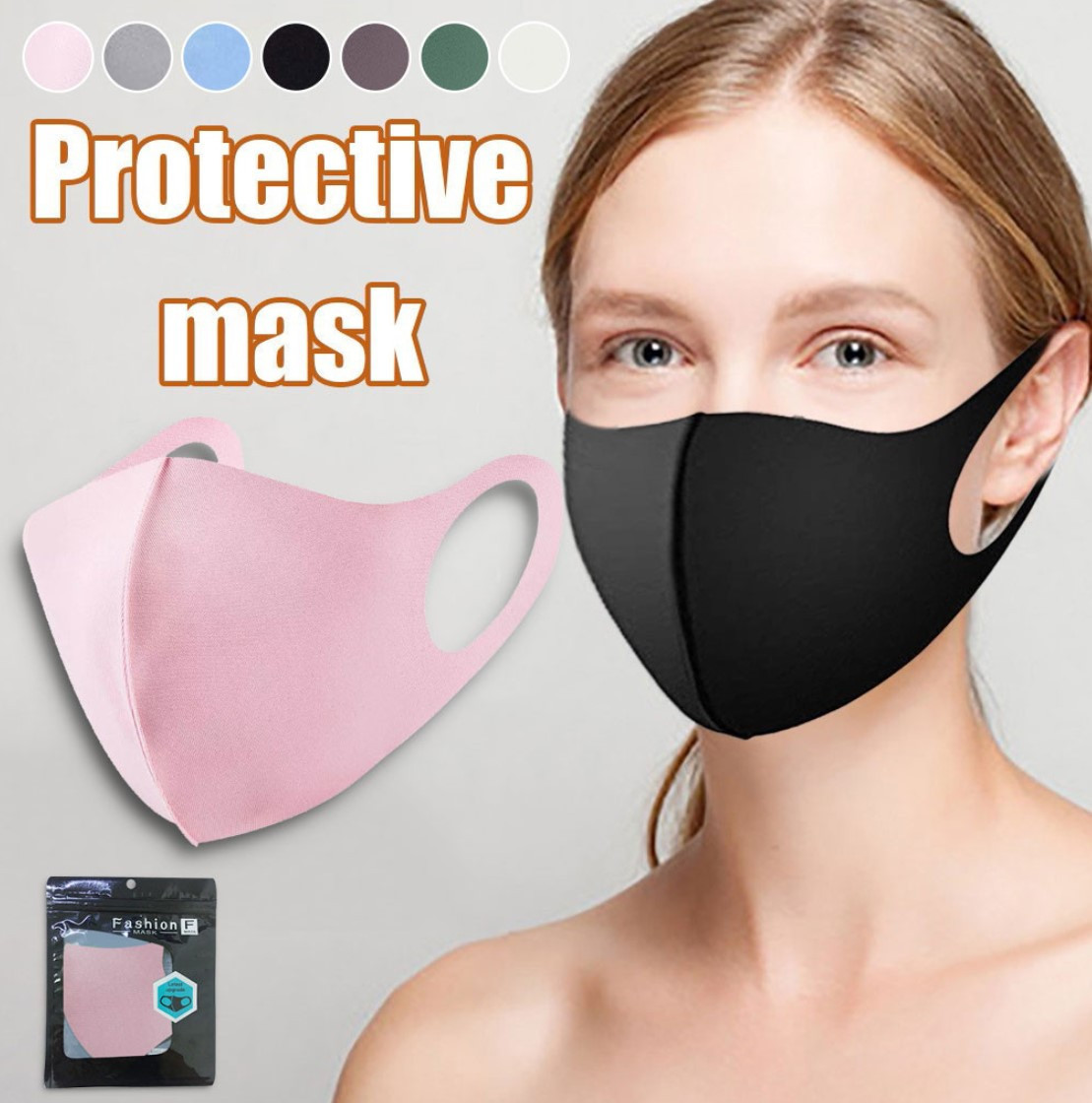 Маска Fashion Mask, Захисна маска, Багаторазова маска, Багаторазова маска