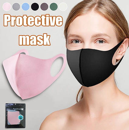 Маска Fashion Mask, Захисна маска, Багаторазова маска, Багаторазова маска, фото 1