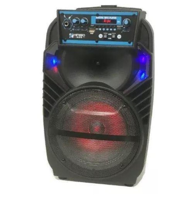Колонка портативна акустична KIMISO QS-801 BT (8 "BASS+1 MIC), Блютуз колонка, Колонка для музики, Колонка для музики