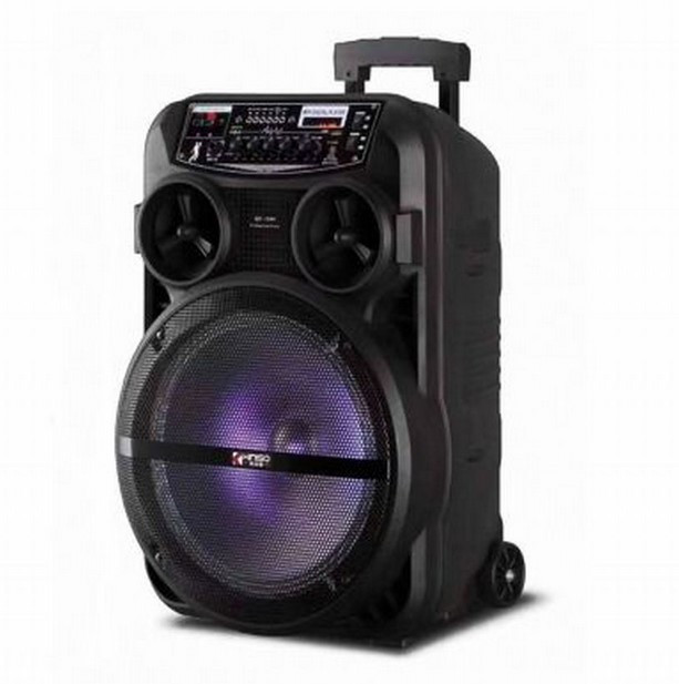 Колонка портативна акустична KIMISO QS-1204 BT (12 "BASS), Блютуз колонка, Колонка для музики, Колонка для музики