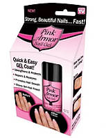 Гель для зміцнення і зростання нігтів Pink Armor Gel Nail | Засіб для лікування нігтів