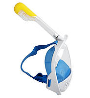 Підводний маска СИНЯ S/M | Маска для підводного плавання EasyBreath | Маска для снорклінга